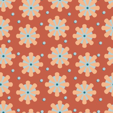 Retro kıvrımlar pürüzsüz desen. 70 'lerin stil duvar kağıdı dokusu