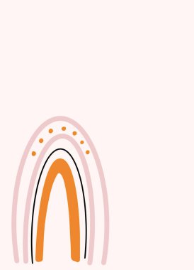 Asgari kurutulmuş dürüstlük çiçeği davetiyesi. Kuru çiçek ve yaprakların tasarım şablonu, çiçek çizimi. Vektör modayı kapağı, pastel grafik poster, broşür