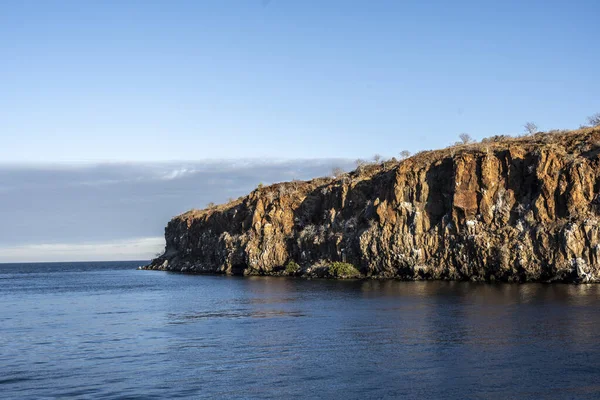 Landscape Galapagos Islands Background Sea Blue Sky — Stok fotoğraf