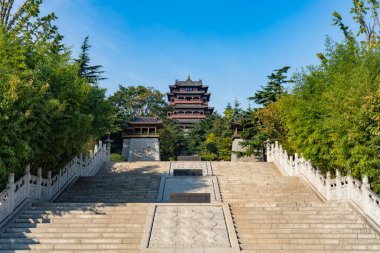 Huancuilou Parkı, Weihai Şehri, Shandong Eyaleti, Çin