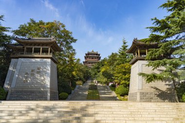 Huancuilou Parkı, Weihai Şehri, Shandong Eyaleti, Çin