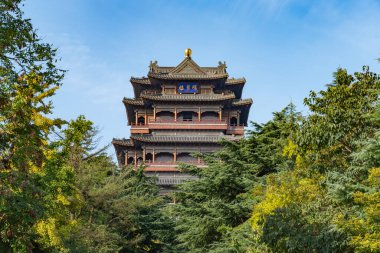 Huancuilou Parkı, Weihai Şehri, Shandong Eyaleti, Çin