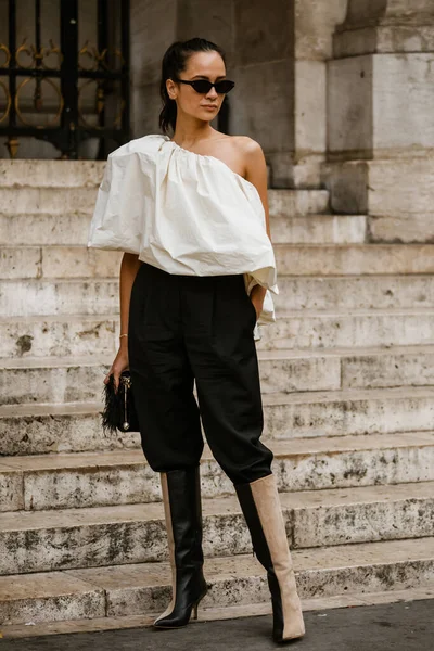 Paris France September 2019 Anna Rosa Vitiello Stella Mccartney Fashion — Stock Photo, Image