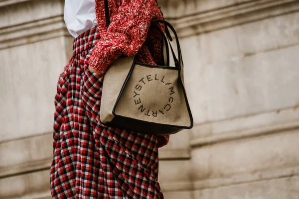 Paris France September 2019 Fashion Details Stella Mccartney Fashion Show — стокове фото