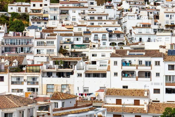 Mijas España Octubre 2022 Vista Panorámica Las Casas Blancas Mijas —  Fotos de Stock