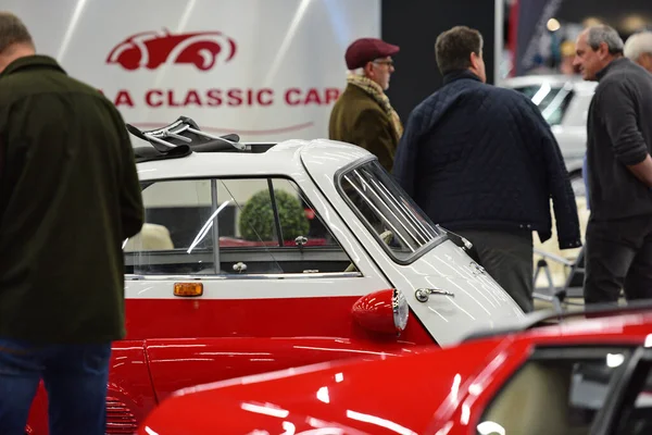 Coche Vintage Una Exposición Salzburgo Austria — Foto de Stock