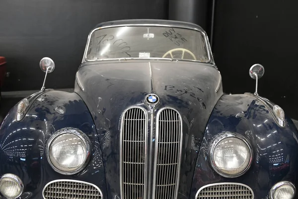 Coche Época Una Exposición Salzburgo Austria — Foto de Stock