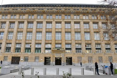 Viyana, Avusturya ve Avrupa 'daki Avusturya Ulusal Bankası cephesi