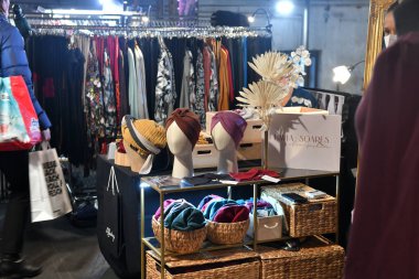 Fesch 'markt, Viyana, Avusturya, Avrupa' da moda, mücevher, aksesuar ve tasarım için genç ve yaratıcı bir pazar