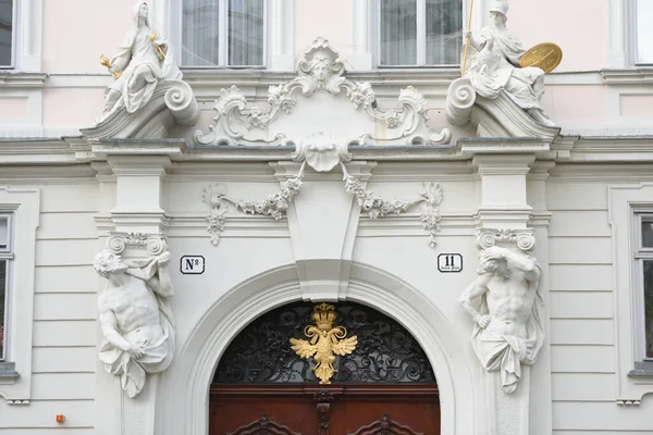 Osztrák Közigazgatási Bíróság Bécsi Judenplatzon — Stock Fotó