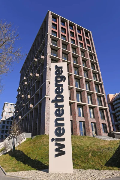 Sede Del Grupo Materiales Construcción Wienerberger Wienerberg — Foto de Stock