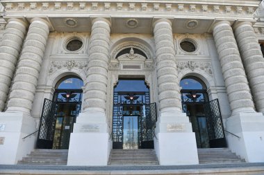 Viyana 'da Schmerlingplatz' daki Adalet Sarayı, Anayasa Mahkemesi (OGH), Avusturya, Avrupa