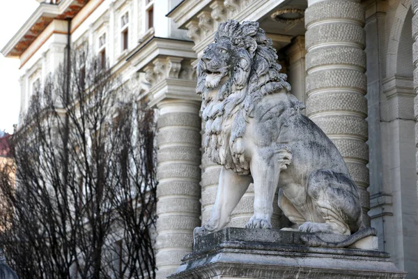 Palacio Justicia Schmerlingplatz Viena Con Corte Suprema Ogh Austria Europa —  Fotos de Stock