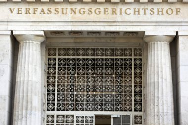 Avusturya Anayasa Mahkemesi Viyana 'da Freyung' da