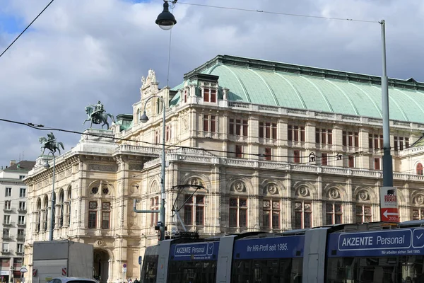 Opera Państwowa Ringstrasse Wiedniu Austria — Zdjęcie stockowe