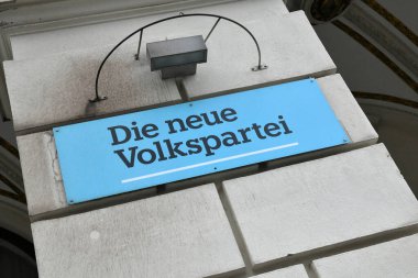 Viyana 'daki Yeni Halk Partisi (VP) Genel Merkezi