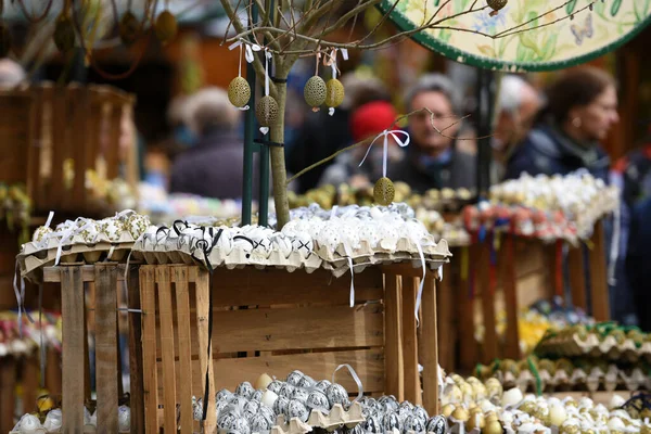 Marché Pâques Sur Freyung Vienne — Photo