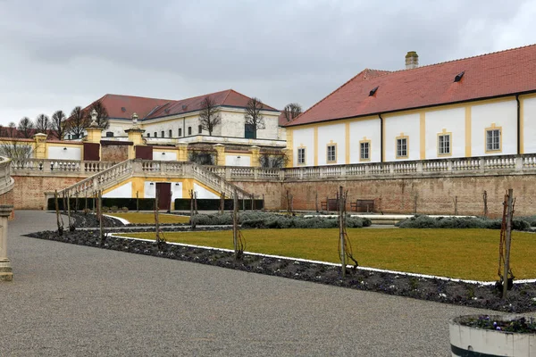 Schloss Hof Auf Dem Vormarsch Niederösterreich — Stockfoto