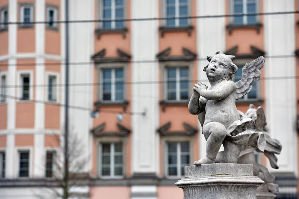 Antiguo Ayuntamiento Plaza Principal Linz Alta Austria Austria — Foto de Stock