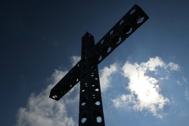 Feuerkogel Platosu 'nda Alberfeldkogel Zirvesi (Ebensee, Salzkammergut, Gmunden Bölgesi, Yukarı Au