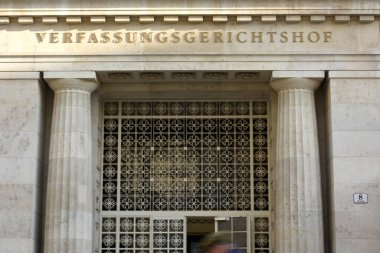 Avusturya Anayasa Mahkemesi Viyana 'da Freyung' da