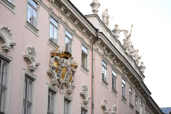 Австрійський Адміністративний Суд Judenplatz Відні — стокове фото