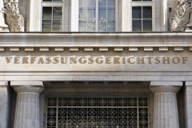 Avusturya Anayasa Mahkemesi Viyana 'da Freyung' da