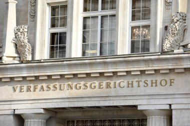 Avusturya Anayasa Mahkemesi Viyana 'da Freyung' da