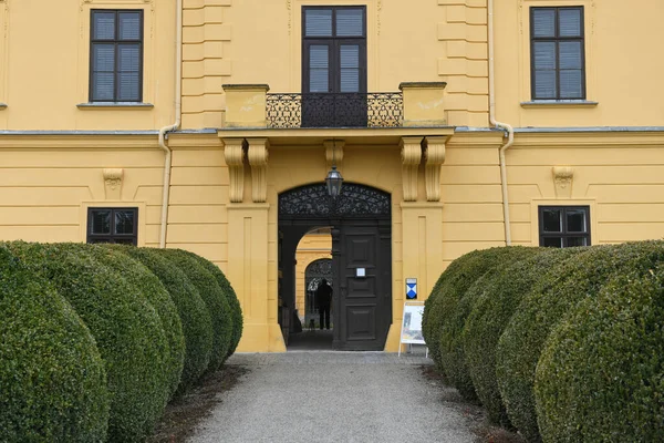 Eckartsau Slott Niederösterreich — Stockfoto