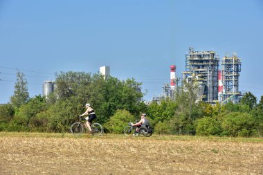 OMV refinery in Schwechat, Lower Austria