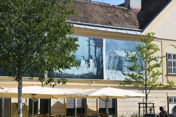 Outdoor Exhibition Gacilly Baden Photo Festival Baden Vienna Lower Austria — Stockfoto