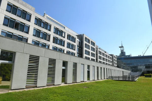 Budynek Rządu Okręgu Administracyjnym Sankt Poelten Dolna Austria — Zdjęcie stockowe