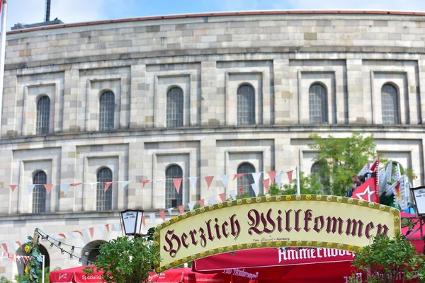 Festival Popular Nuremberga Segundo Maior Festival Folclórico Baviera — Fotografia de Stock