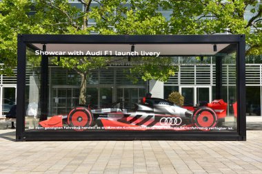 Audi fabrikası Ingolstadt, Bavyera 'daki merkezde.