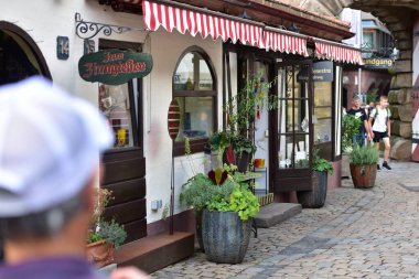 The Handwerkerhof in the Waffenhof of of the Frauentor in the Nuremberg; 