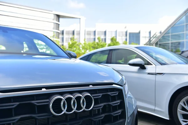 Fábrica Audi Sede Ingolstadt Baviera — Foto de Stock