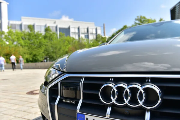Fábrica Audi Sede Ingolstadt Baviera — Foto de Stock