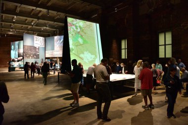 Eski Nazi Partisi Kongre Salonu Nuremberg, Bavyera, Almanya