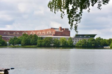 Eski Nazi Partisi Kongre Salonu Nuremberg, Bavyera, Almanya
