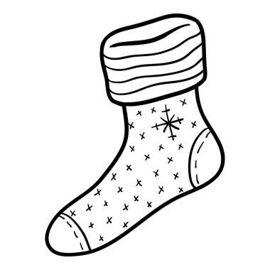 Çocuklar için boyama kitabı, Sock. 