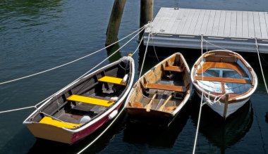 Rowboats Three clipart