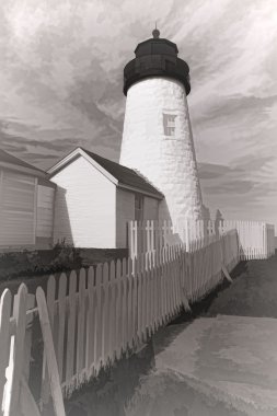 Pemaquid Lighthouse 'Sketch'