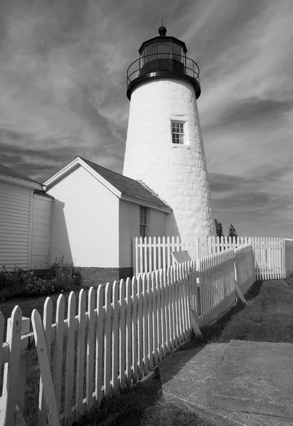 Pemaquid Point lighthouse — Zdjęcie stockowe