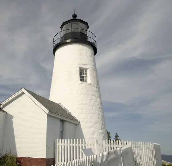 Pemaquid punt vuurtoren — Stockfoto