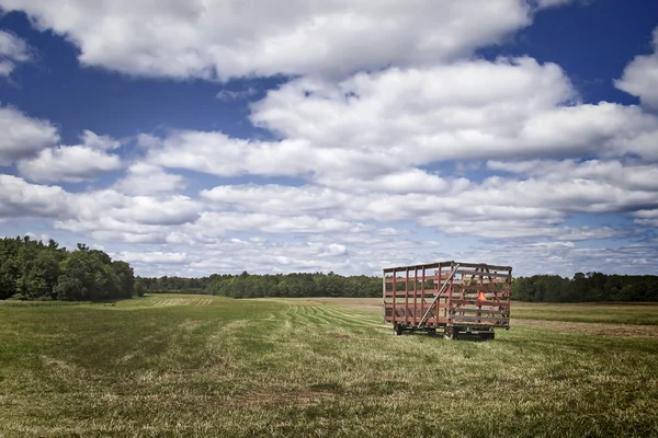 Hay Wagon — Stock Photo, Image