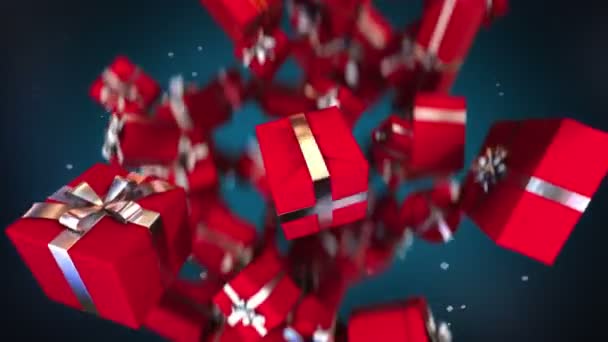 Incroyables Boîtes Cadeaux Explosives Ralenti — Video