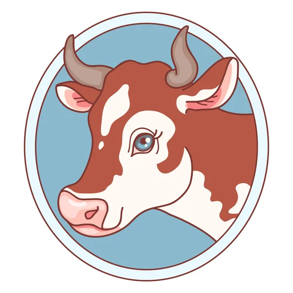 Godło krowa — Wektor stockowy