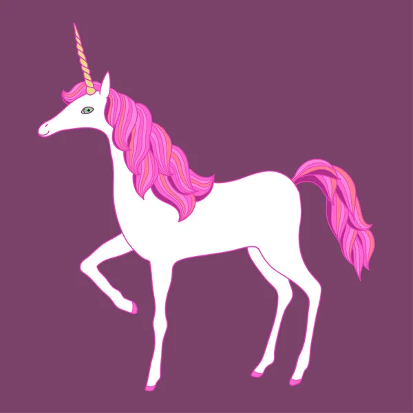 Lindo unicornio — Archivo Imágenes Vectoriales