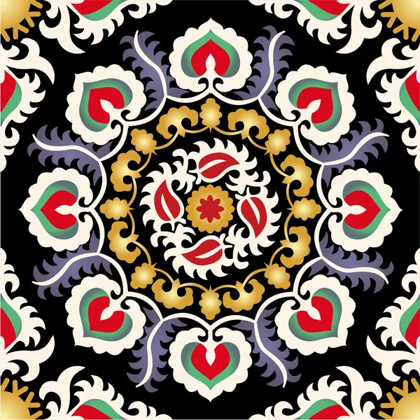 Etniska dekorativa ornament mönster — Stock vektor