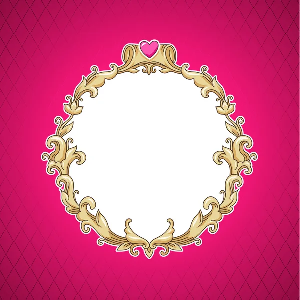 Baroque frame — Stock Vector